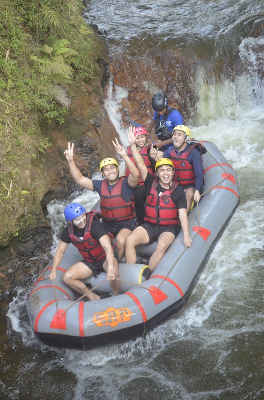 Start Pengarungan Arung Jeram Pangalengan Situ Cileunca